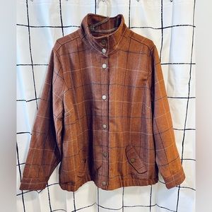 CJ Banks Plaid Jacket